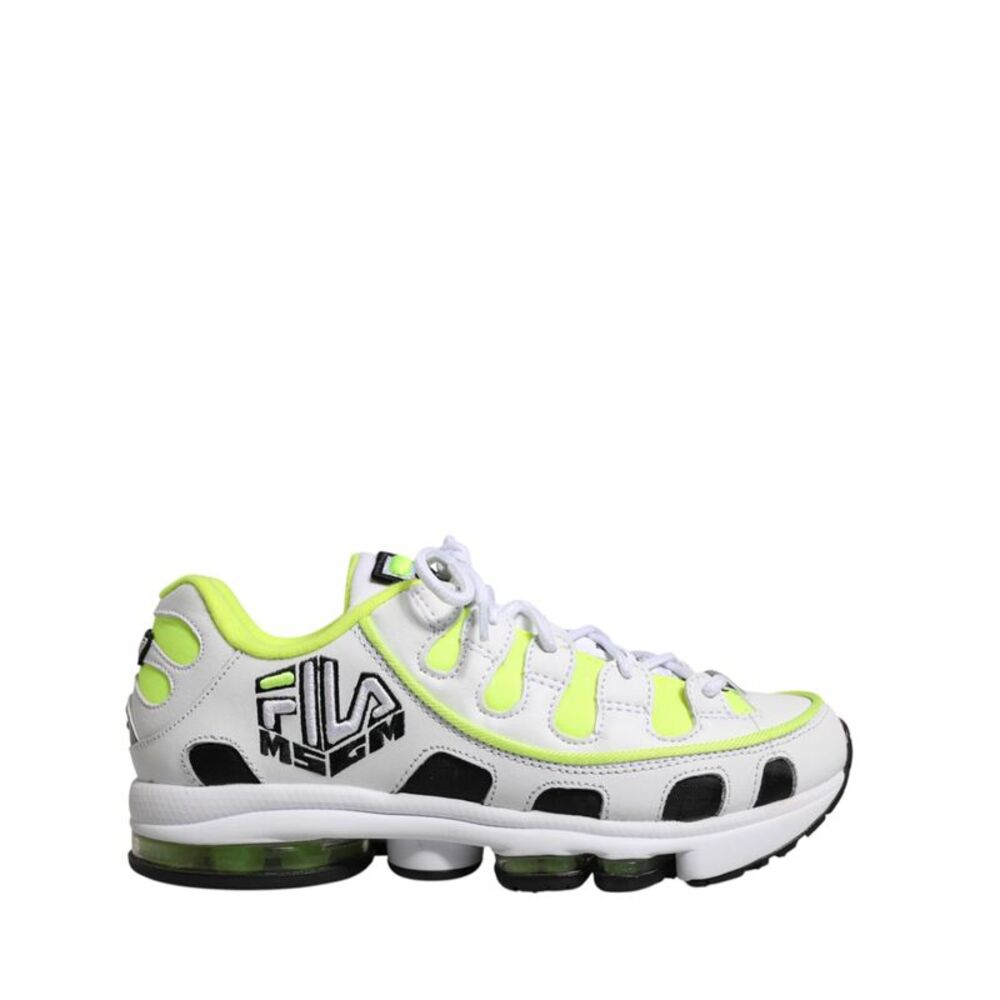 MSGM Multicolor Low Top Trainers Lace Up Sneakers Men's Shoes